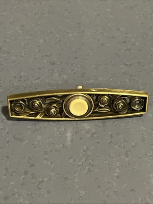 De colección NuTone PB-L Botón Iluminado Timbre Puerta Botón Nuevas Rosas Flores Metal Foto 1 de 3