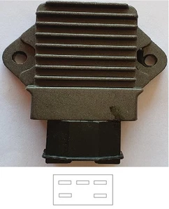 Regulator/Rectifier for 1996 Honda CB 500 T (Twin 499cc) - Picture 1 of 3