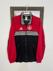 Vintage 90er Adidas 1. FC Kaiserslautern Fußballjacke Fußball Track Top Herren M - Bild 1 von 16