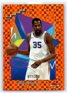 2024-25 TOPPS FINEST ORANGE X-FRACTOR KEVIN DURANT (#077/200) - Picture 1 of 1