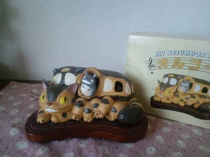 Totoro Catbus Music Box Accessory Case Ghibli Special Box Japan Rare Retired - Picture 1 of 4