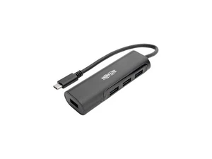 Tripp Lite U460-004-4AB 4-Port USB 3.1 Hub, 4x USB-A, Thunderbolt - Black - Picture 1 of 5