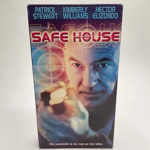 Safe House (VHS) Patrick Stewart Showtime Thriller Movie - Foto 1 di 8