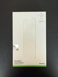 Belkin ScreenForce UltraGlass Screen Protector Apple iPhone 13 and 14/Pro NEW - Picture 1 of 2