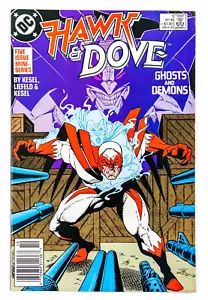 Hawk & Dove #1 (1988 DC) 1st Dove (Dawn Grainger) Rob Liefeld Cvr Newstand VF/NM - Picture 1 of 3