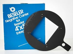 Beseler 4"x5" #8322 Glassless Negative Carrier for 45 & CB7 Enlargers