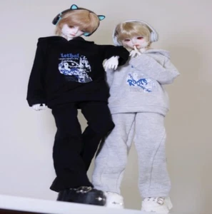 New Hoodie Sweatershirt pants BJD Clothes For 1/4 BJD Doll MSD SD - Picture 1 of 6