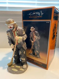 Emmet Kelly Jr. 7945 In The Spotlight 10” Clown Figurine #7675/12000 - Imagen 1 de 12