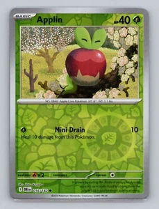 Applin 016/182 Reverse Holo Destined Rivals DRI Pokemon Scarlet & Violet - Picture 1 of 2