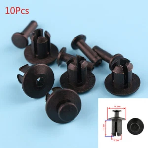10x Mounting Clips For BMW E34 E36 E46 3 5 Series Radiator Fan Housing Frame - Afbeelding 1 van 6