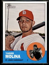 2012 Topps Heritage  Yadier Molina #172 St. Louis Cardinals