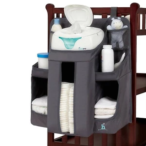 Hiccapop Hanging Diaper Organizer for Changing Table and Crib, Diaper Stacker - Picture 1 of 3