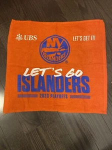 New York Islanders 2023 Playoff Rally Towel UBS Arena - Picture 1 of 1