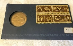 American Revolution Bicentennial Medal, US Mint, George Washington July 4, 1972 - Picture 1 of 8