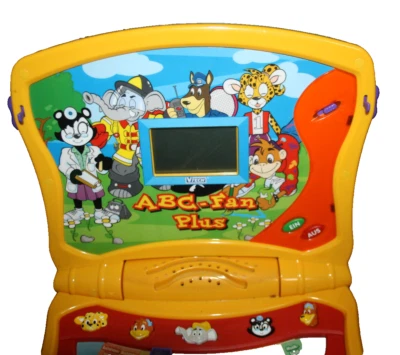 VTech Elektronic ABC Fan Plus Lerncomputer Laptop Notebook für Kinder, Batterie - Bild 1 von 3