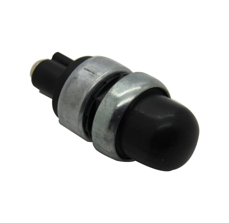 A219 Schalter: Drucktaste; Positionen: 2; SPST-NO; 60A/12VDC; Schwarz; Keine - Bild 1 von 1