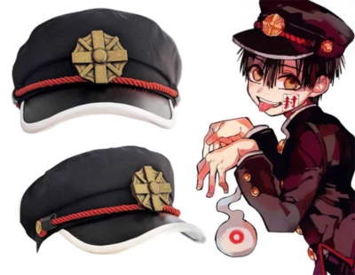 Anime Toalete-bound Hanako-kun Cosplay Sombrero Halloween Festa Prop Presente Unissex  - Imagem 1 de 4