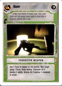 Star Wars CCG Blaster LS Premiere WB TCG Decipher Free Shipping! - Picture 1 of 1