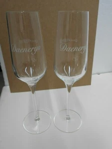 Game of Thrones Engraved Champagne Flutes, Daenerys, (CASE OF 12) - Picture 1 of 7