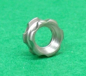 Titan Multi-Angle Titanium Peep Sight for Short Axle to Axle Bows 1/4" Silver - Picture 1 of 1