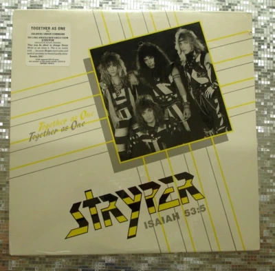 Stryper ‎Isaiah 53:5  ~ Together As One ~ Vintage SEALED LP Enigma 72070-0 - Image 1 of 4