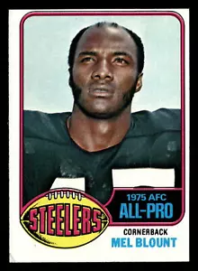 1976 Topps Mel Blount #480 EX Pittsburgh Steelers - Bild 1 von 2