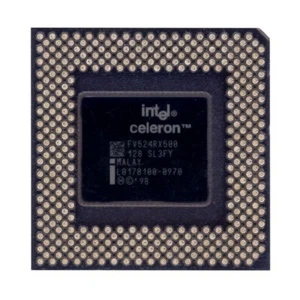 Processor Intel Pentium Celeron 500Mhz SL3FY 32-bit 7.5x66MHz Socket 370 - Picture 1 of 2