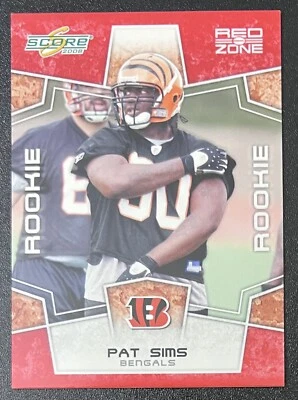 Pat Sims 2008 Score ROOKIE Red Zone /100 #388 - Cincinnati Bengals - Image 1 of 3