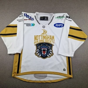 Nottingham Panthers Trikot Herren Medium weiß Eishockey Jersey Oberteil Daniel Rose - Bild 1 von 12