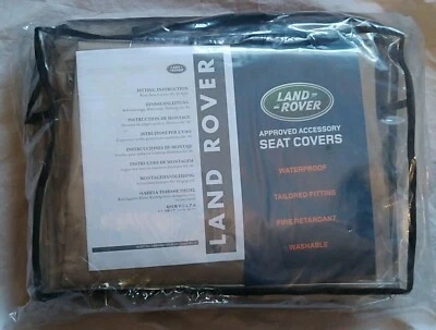 Fundas de asiento trasero originales marca Land Rover OEM LR2 Freelander 2 Aspen o arena nuevas Foto 1 de 2