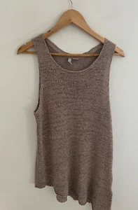H&M Knit Asymmetrical Tunic Top Size M - Picture 1 of 8