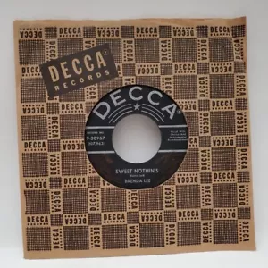 Brenda Lee SWEET NOTHIN'S (GREAT ROCKABILLY 45) #30967 PLAYS VG++ - Picture 1 of 5