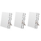 3 Pieces Wall Poster Frame Blank Sublimation Blanks Grad Photo Frames
