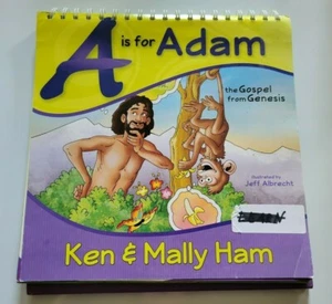 A is for Adam The Gospel From Genesis By Ken and Mally Ham - Imagen 1 de 3