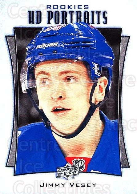 2016-17 Upper Deck UD Portraits #97 Jimmy Vesey - Image 1 of 1