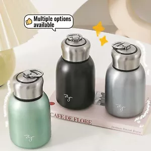 300ML Mini Coffee Vacuum Flasks-Thermos Stainless Steel Drink Water Bottle AU - Picture 1 of 14