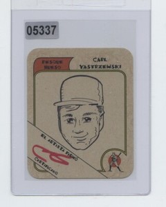 #F CARL YASTRZEMSKI Oddball Baseball Card