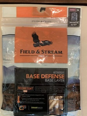 Field & Stream Realtree Midweight Base Defense Mock Neck Top Women’s Small - Image 1 of 4