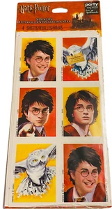 Harry Potter Hedwig Owl Vintage Sello Pegatinas Paquete Sellado 4 Hojas NUEVO - Imagen 1 de 1