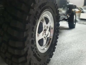 RC 1/10 Scale 1.9inch Plus Offset Aluminum Beadlock Wheels 4PCS - Picture 1 of 12