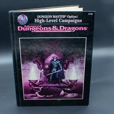 🔥 AD&D High-Level Campaigns (1995, 1st Print, HC) – Good Condition! 📚⚔️ - Image 1 of 4