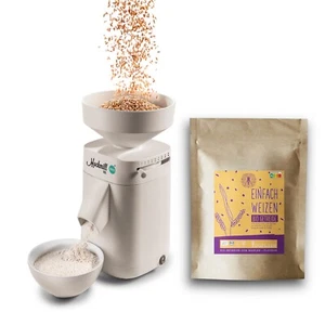 Mockmill 100 + 2,5 kg Bio Weizen | Getreidemühle Starter-Kit | 100 g/min - Bild 1 von 6