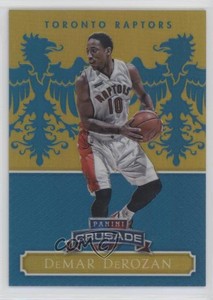 2014-15 Panini Excalibur Crusade Teal /35 DeMar DeRozan #17