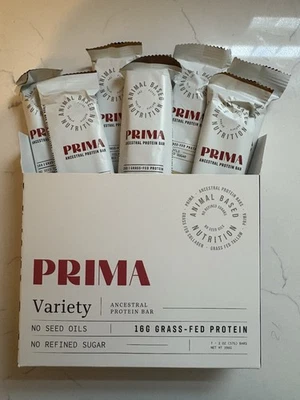 PRIMA祖先蛋白棒7草饲蛋白棒 Variety Pack. Exp 01/2027 — 第 1/4 张图片