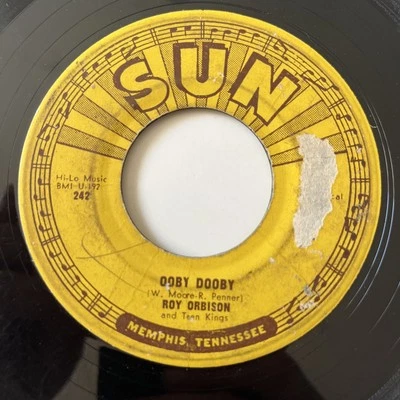 SUN 45: Roy Orbison  – Ooby Dooby / Go! Go! Go! 1956 ROCKABILLY Classic VG - Image 1 of 4