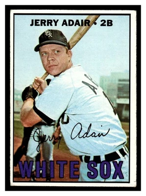1967 Topps BASEBALL #484 Jerry Adair 67TBB - Image 1 of 2