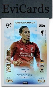 Virgil Van Dijk - Nr. 343 - Cup Champion - Match Attax Champions League 2025/26 - Picture 1 of 1