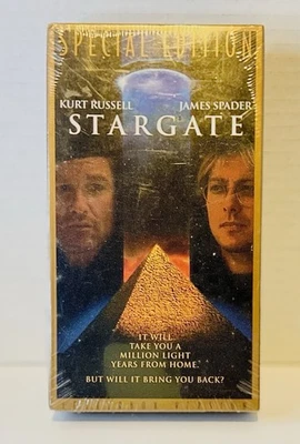 Stargate Special Edition Director's Cut 2003 VHS Brand New Sealed Watermarks - Image 1 of 4