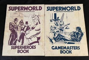 SUPERWELT: SUPERHELDEN BUCH, SPIELMEISTERBUCH Chaosium Softcovers - Bild 1 von 5