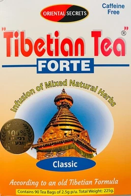 Té Tibetano Kosher Clásico Forte - 90 Bolsas Foto 1 de 4